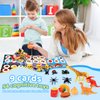 Toddler Sorting Toys, Sensory Toys,Fruits Dinosaurs Animals Insects Balls Food Fish Poultry Sorting Matching Playsets, Montessori Toys for 3 Years, Boys and girls Infant Preschool Learning Toys