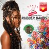 3000 Pcs Rubber Bands, Soft Elastic Hair Accessories Braids Mini Hair Ties Stretchy Durable No Damage Rubber Bands for Hair (12 Pack of 250 Pcs) (Assorted)