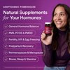 Ladywell Daily Hormone Balance Capsules - Targeted Women's Health Supplement - Adaptogens, Vitamins, Functional Mushrooms, Amino Acids - Science-Backed, Plant-Based, Naturally-Effective - 60 Capsules