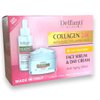 Delfanti • COLLAGEN 24K with pure HYALURONIC Acid • DAY TREATMENT FULL SIZE DUO PACK Concentrated Anti-Aging Serum and Day Cream for Face and Neck • Made in Italy