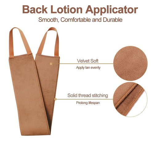 Back Lotion Applicators, Apply Lotion To Back Easily, Back Buddy Lotion Applicator For Back Self Applicator, Work With Self Tanning Mitt, MOSSOM