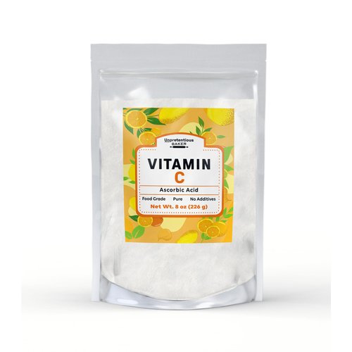 Unpretentious Vitamin C Powder Baker Ascorbic Acid, Resealable Bag
