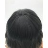 JOLNVCA Short Wavy Bob Wig with Bangs Black Ombre Brown Wigs Women Girls Shoulder Length Bob Curly Wigs Heat Resistant Synthetic Wig Daily Party Cosplay Wig