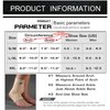 SPOTBRACE Ankle Brace Compression Sleeve(2 PACK),Breathable Ankle Support For Men Women, Ankle Compression Sock for Swelling, Plantar Fasciitis, Sprain