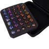 Aenllosi Hard Storage Case Compatible with DND Dice Set 70 Polyhedron Dice(Small case)
