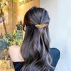 2Pcs Gold Vintage Alloy Feather Leaf Hair Clips Barrettes Hairpin Luxury Hair Comb Clips Women Hair Jewelry Hair Clips Hair Accessories