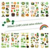 St. Patrick's Day Temporary Tattoos, Clover Fake Tattoos Face Body Tattoos Stickers for St. Patrick's Day Party favors Supplies Apparel Accessories