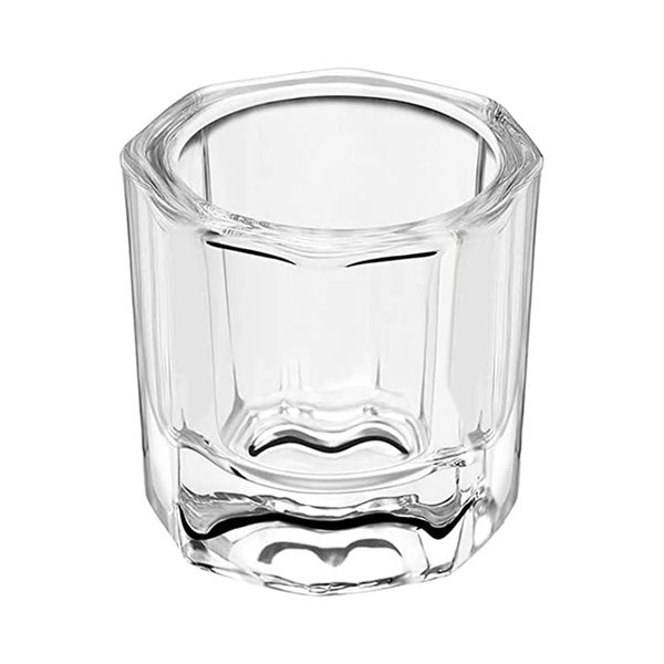 Beauticom Glass Dappen Dish *Clear* (1 Piece)