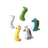 Cat Toy 5 Packs Catnip Toys for Cats & Kittens Cat Toys for Indoor Cats,Soft & Plush Cut Catnip Toy Catnip Filled Cartoon Mice Cat Teething Chew Toy Set of 5
