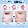 MAROJEIF Deep Collagen Overnight Mask,Collagen Face Mask,Bio-Collagen Real Deep Mask,Korean Collagen Films Facial Hydrogel Mask,Deep Collagen Anti Wrinkle Firming Lifting Mask for Face(4pcs/1 Box)