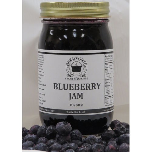 Blueberry Jam, 18 oz