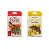 CLADE-GRAVIM Dinosaur Card Games - Old Bones and Go Dino Bundle Playing Cards Dinosaur Game (2 Games)