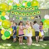 Tennis Party Decorations, Includes Tennis Happy Birthday Banner, Tennis Balloons, Cupcake Toppers, Tennis Party Supplies for Men Women Kids Sports Theme Birthday Party Tennis Ball Party