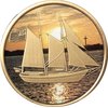 RecoveryChip Sailing We Can't Control The Wind We Can Only Adjust Our Sails Color Medallion Schooner Sailboat Chip