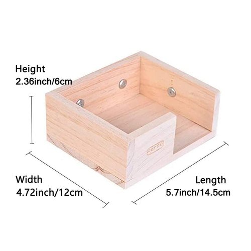 Litewoo Hamster Habitat Platform Wooden Perches Cage Accessories for Hamster Chinchilla Gerbil Squirrel Bird Parrot Chipmunk Small Animals
