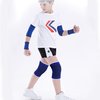Luwint Soft Knitted Kids Knee Brace - Children Patella Brace Support for Soccer, Volleyball, Basketball, Outdoor Sports, 1 Pair