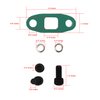 Fundyliue 10AN T3 T4 Turbo Oil Drain Outlet Flange Gasket Adapter Kit
