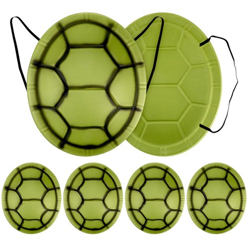 Abaodam 6PCS Turtle Shell Cosplay Costume for Kids Turtle Shell Props Ninja Costume Turtle Shell ...
