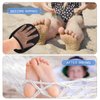 NQEUEPN 2pcs Sand Wipe Off Mitts, Beach Sand Cleaner Tool Breathable Sand Remover Mitt Wipe Sand Gloves Cleans Children's Skin for Beach Volleyball Water Activities Ocean Recreation