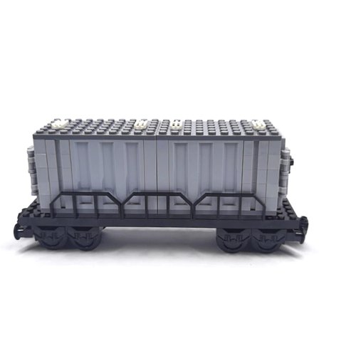 General Jim's Toy Train Building Blocks Toy Bricks Sets (Flatbed Freight Car)