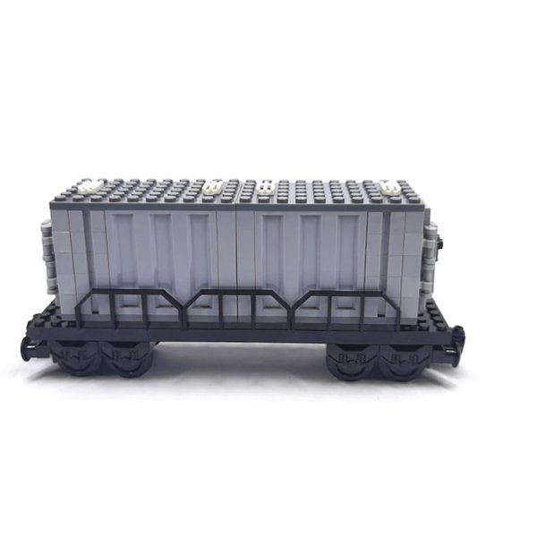 General Jim's Toy Train Building Blocks Toy Bricks Sets (Flatbed Freight Car)