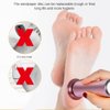 Electric Callus Remover for Feet, Portable Electric Foot Callus Remover, Adjustable Speed, 60PCS Sanding Discs, Pedicure Tools Foot File Grinder Scrubber, Rose Pink