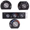 Heater A/C Control Switch Panel Module Without Rear Window Defogger Fits for 1996-2002 Chevy GMC Pickup Truck Replaces 9378815 599-007 16238895