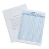 Blue Summit Supplies 25 Patient Sign In Forms, Carbonless 3 Part Forms with Peel Away Adhesive Labels, HIPAA Compliant for Privacy in Doctor, Medical, Dental Office, Blue, 25 Pack