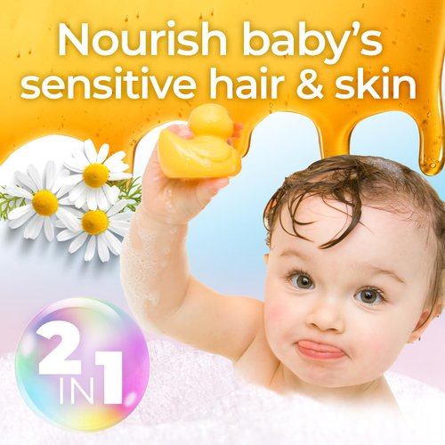 Tio Nacho Royal Baby Hair and Body Shampoo with Royal Jelly & Chamomile, 13.5 fl oz - Hypoallergenic, Gentle, Tear Free, All in One Body Wash