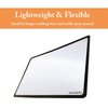 MAGDEPO Magnifying Sheet 2 Pack 3X PVC Page Magnifier B6 Size with 2 Card Size Magnifier Lens and Card Covers, Good for Reading Small Patterns, Maps, Manue, Can Labels, and Books