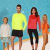 INGEAR Women's Long Sleeve Sun Protection Swim Shirt UV Womens Sun Shirts Rash Guard Turquoise