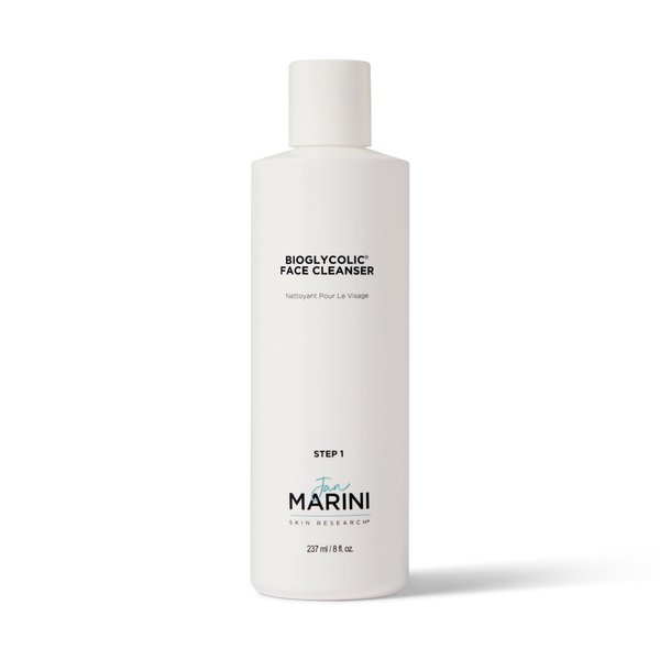 Jan Marini Skin Research Bioglycolic Face Cleanser - Facial Wash for Oily, Dry & Combo Skin - Personal Face Skincare - Skin Cleanser for Beauty & Personal Care - 8 fl oz