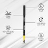 Recode Turning Heads Crayon Gel Eyeliner Pencil comes with Smudger on other side, longlasting, Water-proof & smudge-proof Formula, Black, 1.2gm