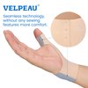 VELPEAU Elastic Thumb Support Brace Liner (Pack of 2) - Waterproof Soft Thumb Compression Sleeve, Splint Protector for Pain Relief, Arthritis, Tendonitis, Sprain, Sport, Fits Left & Right Hand(Medium)