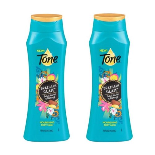 Tone Nourishing Body Wash, Brazilian Glam, 16 fl oz (Pack of 2)
