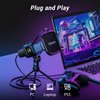 TONOR RGB USB Microphone, Cardioid Condenser Computer PC Mic with Tripod Stand, Pop Filter, Shock Mount for Gaming, Streaming, Podcasting, YouTube, Twitch, Compatible with Laptop Desktop,TC30 with RGB