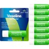 Vaseline Lip Therapy Aloe Fresh - Hydrating Lip Balm Pack, Vaseline Stick, Lip Moisturizer for Dry Lips, 0.16 Oz Each (Pack of 8)