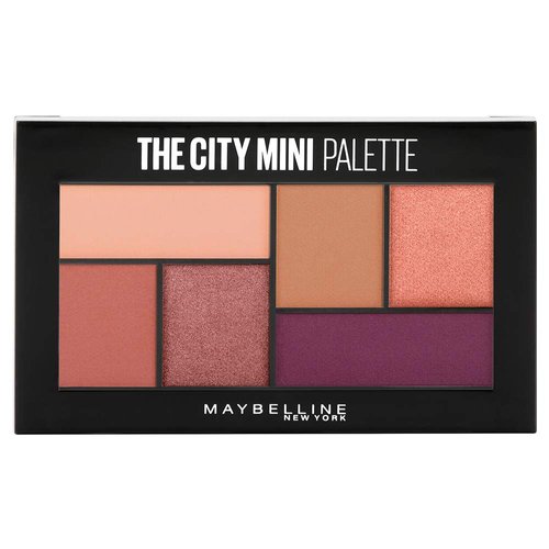 Maybelline New York The City Mini Eyeshadow Palette Makeup, Blushed Avenue, 0.14 oz.