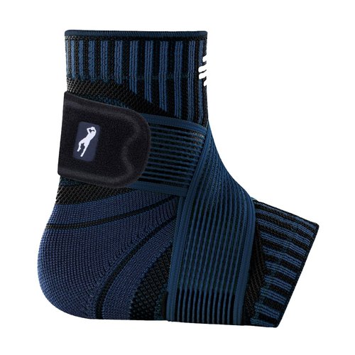 Bauerfeind Sports Ankle Support, Dirk Nowitzki, Navy, left, M