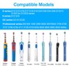 for Braun Oral-B Electric Toothbrush Replacement Charger，for Oral-B Model 3757 Waterproof IPX7 Inductive Charging Adapter,Portable Travel