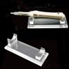1PC Acrylic Tattoo Gun Holder Tattoo Machine Stand Clear Tattoo Pen Display Stand Rack Shelf Best for Salon Personal Use