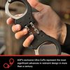 ASP Ultra Double-Locking Hinged Handcuffs, Forged Aluminum Restraints, Professional Grade Cuffs for Tactical Gear, Steel Bow, 1 Pawl
