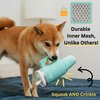 Nestpark Tumbler Cup Funny Dog Toy - Parody Plush Squeaky Crinkle Dog Toy (Mint Green)