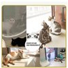 Cat Resistant Mesh Screen, 38" x 83" Cat Resistant Door Screen with Zipper Stop Cats Running Out, Thickened Cat Resistant Mesh Screen Door Pet Door Screen for Cat Pet Home Bedroom, Living Room Door