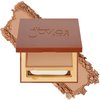 Juvia's Place I am Magic Powder Foundation M3 Nicaragua - Compact Pressed Face Makeup Professional Matte Clean Finish Skin Clarity Setting Powdered Blend Fresh Waterproof Blot Mirror Puff Cosmetics