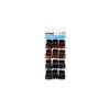 Scunci All-Day Hold Assorted Colors Mini Jaw Clips, 12 pcs