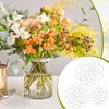 Hotop 3 Pcs Flower Frog for Arrangement Stainless Steel Easy Arranger Flower Holders Metal Flower Insert Lid Round Floral Frog Lid Organizer for Vase Flower Arrangement(Cute Style, 5'', 6'', 7'' Dia)