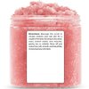 Natural Himalayan Salt Body Scrub - with Lychee Oil and Snail Mucin, Exfoliating Salt Scrub to Exfoliate & Moisturize Skin, Deep Cleansing - 11 oz