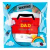 WATINC Father Greeting Card - 24Pcs I Love My Dad Because Craft Gift with Envelope, Make Your Own Tool Box Card Decoration，DIY Fathers Art Crafts Party Home School Fun Activities Supplies