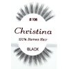 12 packs #106 Christina 100% Human Hair Fake Eyelashes